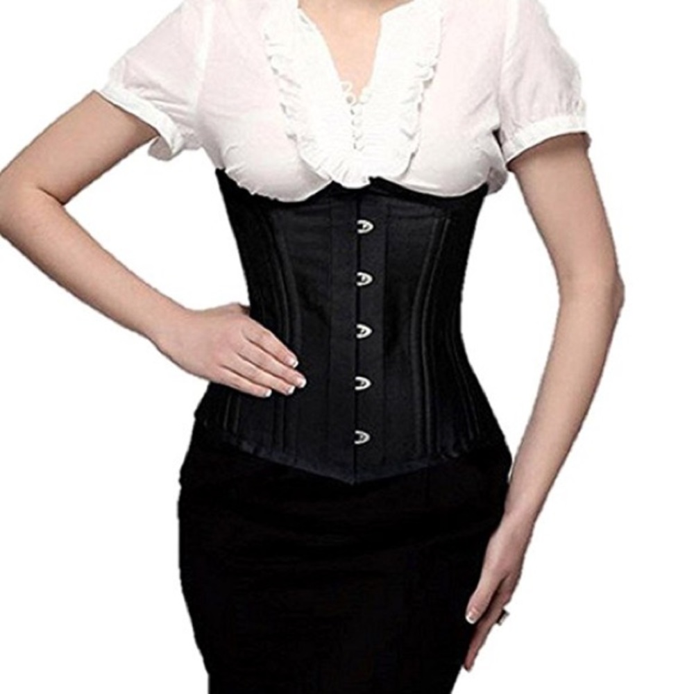 Waist Training Corset Steel Boning